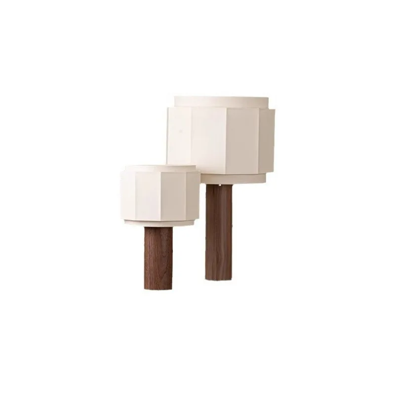 

Fashion double-layer fabric bedside table lamp hotel homestay soft home villa lamp model room 2024 new