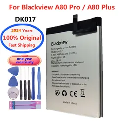 2024 Years DK017 Original Battery For Blackview A80 Pro A80Pro / A80 Plus A80Plus 4680mAh Replacement Phone Bateria Battery