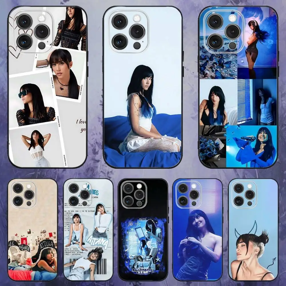 

Singer A-Aitana CUARTO AZUL Phone Case For iPhone 17,16,15,14,13,12,Pro,Max,Plus,E,SE4,Air,Mini Black Soft Box