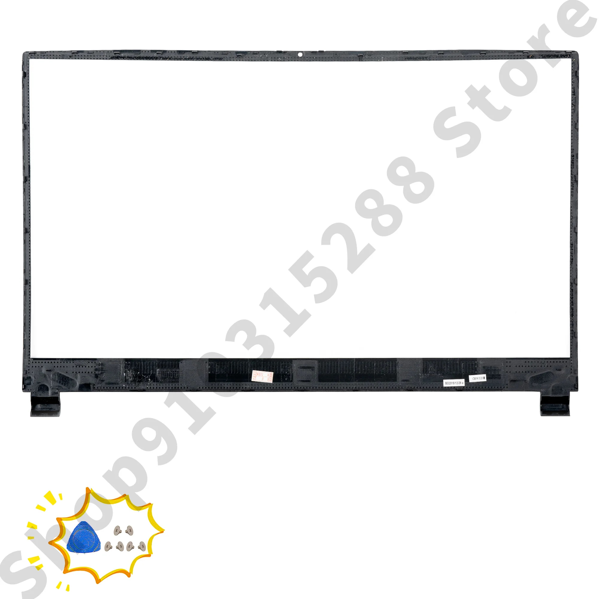 Imagem -05 - Frente Moldura Dobradiça Top Case Lcd Preto Tampa Traseira Gp75 Ge75 Gl75 Ms17e4 Ms-17e2 Ms-17e5 Raider 8re 8rf 17.3 Polegada Novo