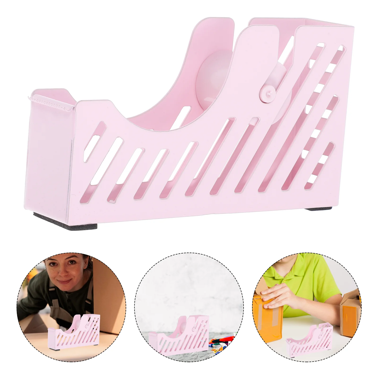 

Unique Tape Dispenser School Tape Organizer For Students Tape Dispenser Portable Office Tape Dispenser Multi-Functional Tape Man