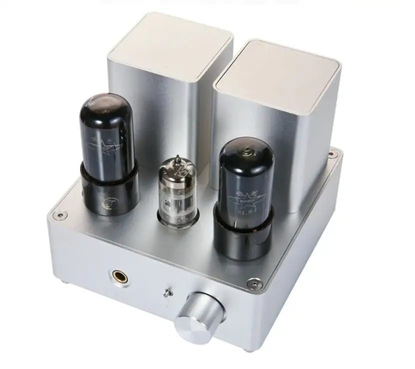 

New Appj PA1502A Tube Headphone Amplifier Hifi 6N4 ( 12ax7 ) 6p6p( 6v6 ) Lamp Headset Amplifier