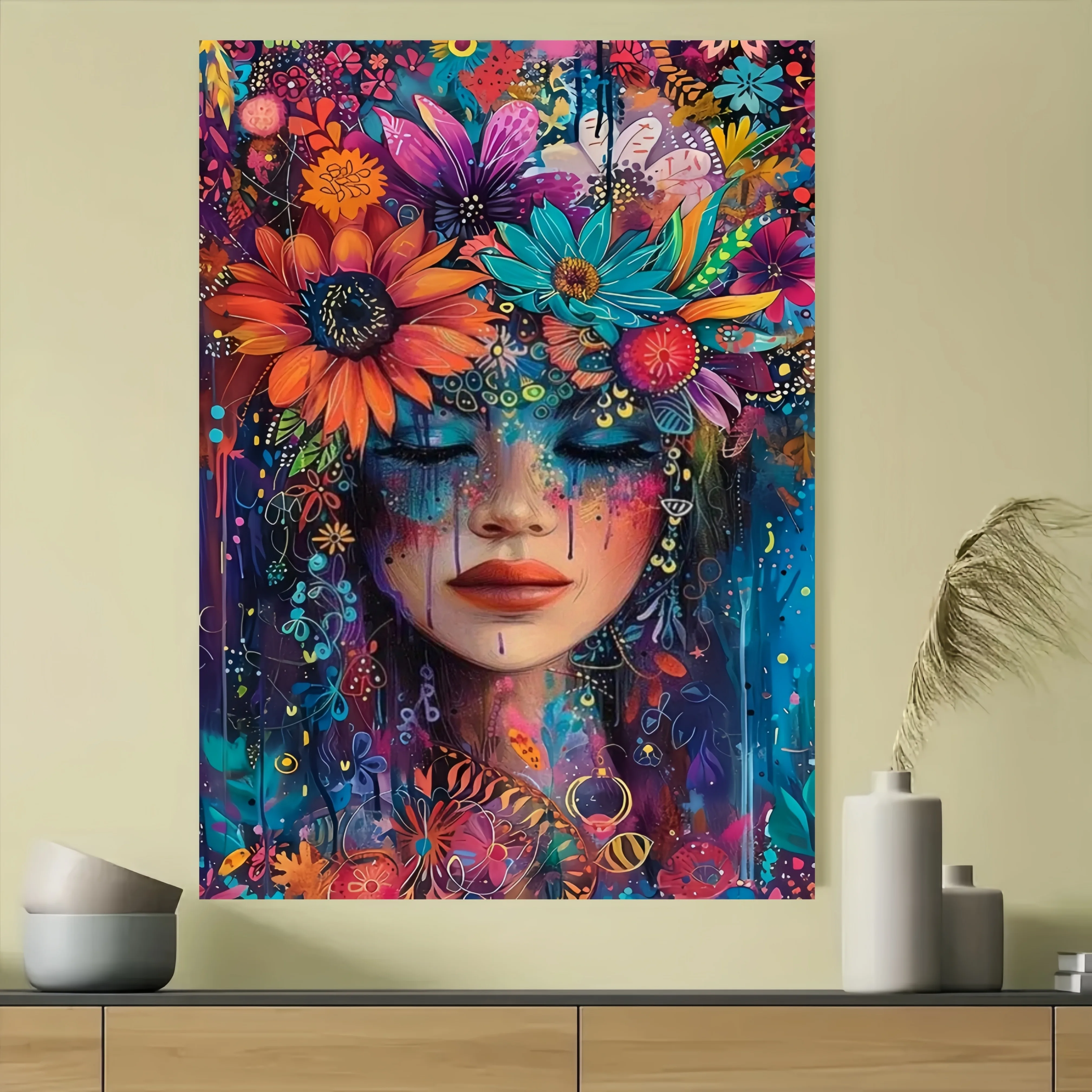 300/500/1000 Stück Papierpuzzle mit Blumenmotiv für Erwachsene, Anfänger, lustige Familienaktivitäten, Geburtstagsgeschenk für Kinder ab 14 Jahren