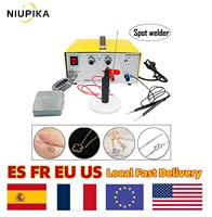 NIUPIKA Spot Welding Machine 80A 500W Hand Held Pulse Gold and Silver Jewelry Making Tools