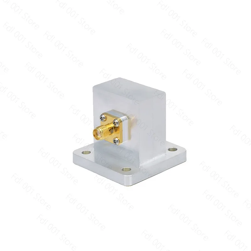 BJ120 (WR75) Waveguide to Coaxial Transition 9.84-15GHz Low VSWR 1.2