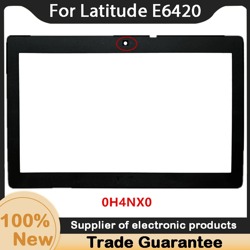 Produk pengganti baru UNTUK Dell Latitude E6420 14 "LCD Front Trim penutup Bezel dengan Web Latitude H4NX0