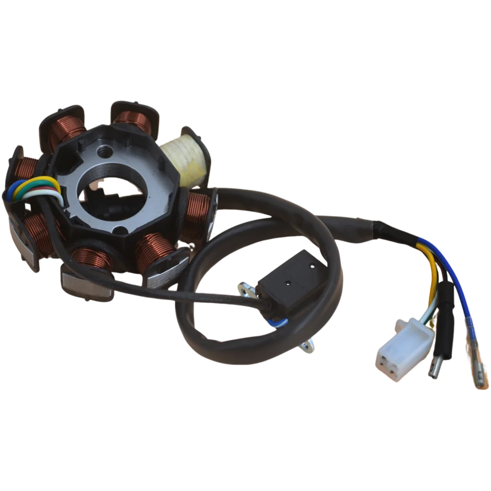

GY8 50cc Motorcycle Electric Stator Coil Compatible With New 8-Coil Magneto Stator for GY8 50cc Scooter Moped Alternator 2ee