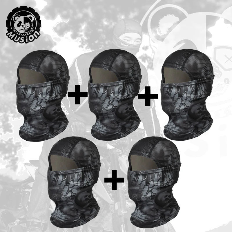 Musion Motorrad Sturmhaube Sonnenschutz Vollgesichtsmaske Atmungsaktives Mesh Airsoft Maske Sturmhaube Fahrrad Radfahren Kopfbedeckung Unde