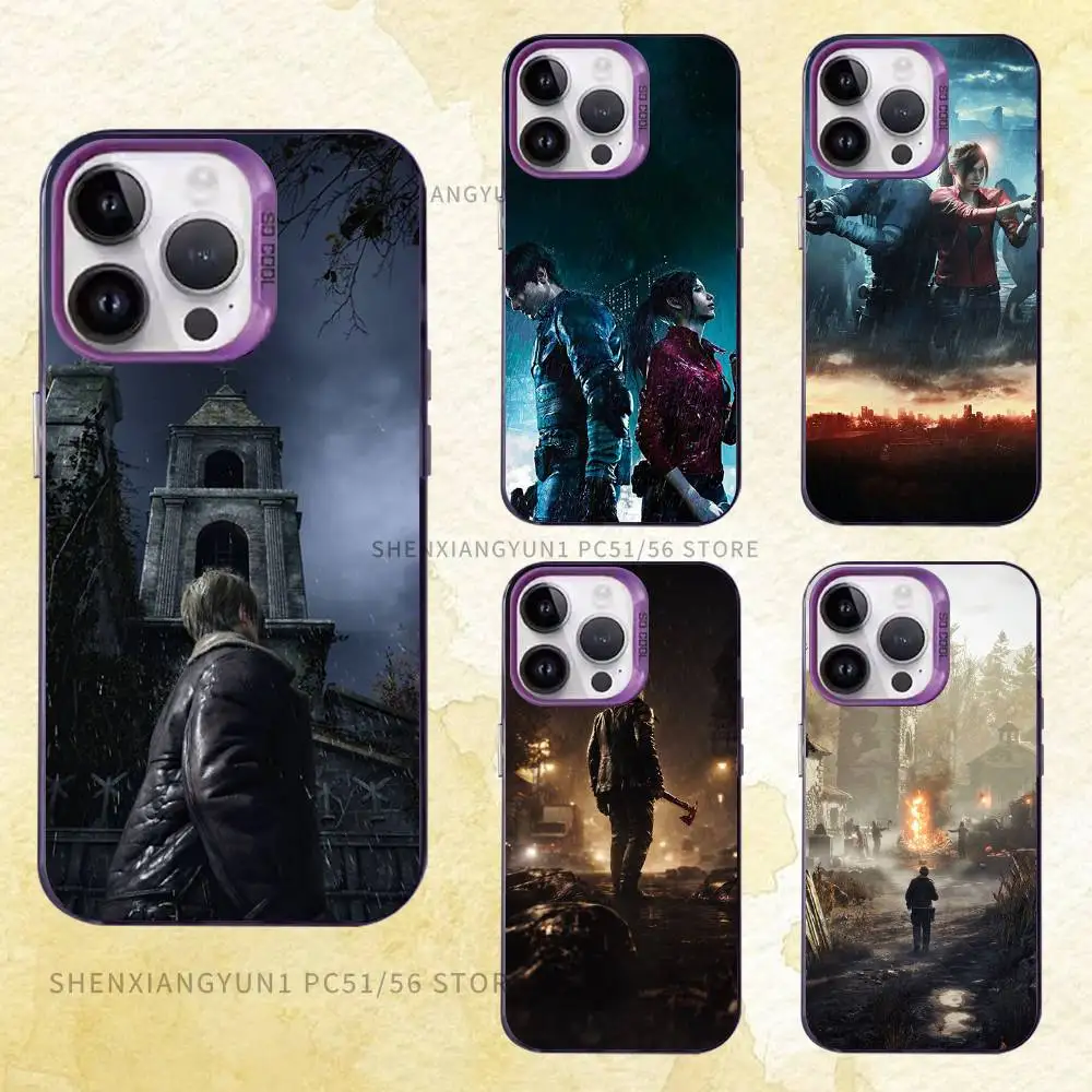 

Game R-Resident E-Evil Phone Case For iPhone 17 16e 16 15 14 13 12 Pro Max X XR XS MAX Back Cover