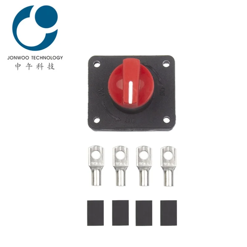 10Pcs 300A small high-current battery switch, car, yacht, truck power-off modification anti-leakage twist switch