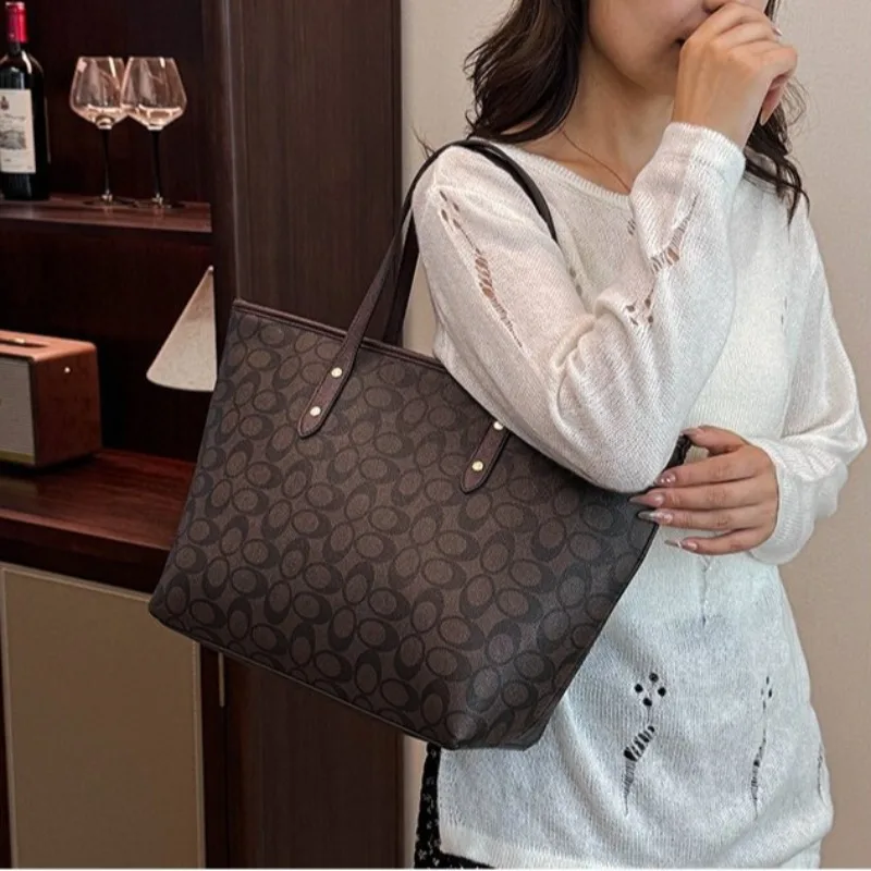 حقيبة حمل أنيقة متعددة الاستخدامات للسيدات في المكتب للتنقل والاجتماعات اليومية، رائعة وخالدة، ساحرة، أنيقة وعملية