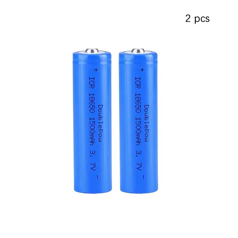 1-10PCS 18650 3,7V wiederaufladbare Lithium-Batterie mit 1500mAh, geeignet für Rasierer, Lautsprecher, Massagegerät, Spray, Schönheitsinstrument, Maus