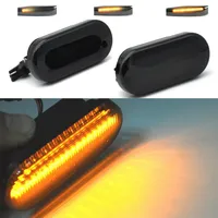 2pcs For SEAT Ibiza 6L Cordoba Toledo Leon MK1 MK2 LED Dynamic Side Marker Light Turn Signal Light for Octavia