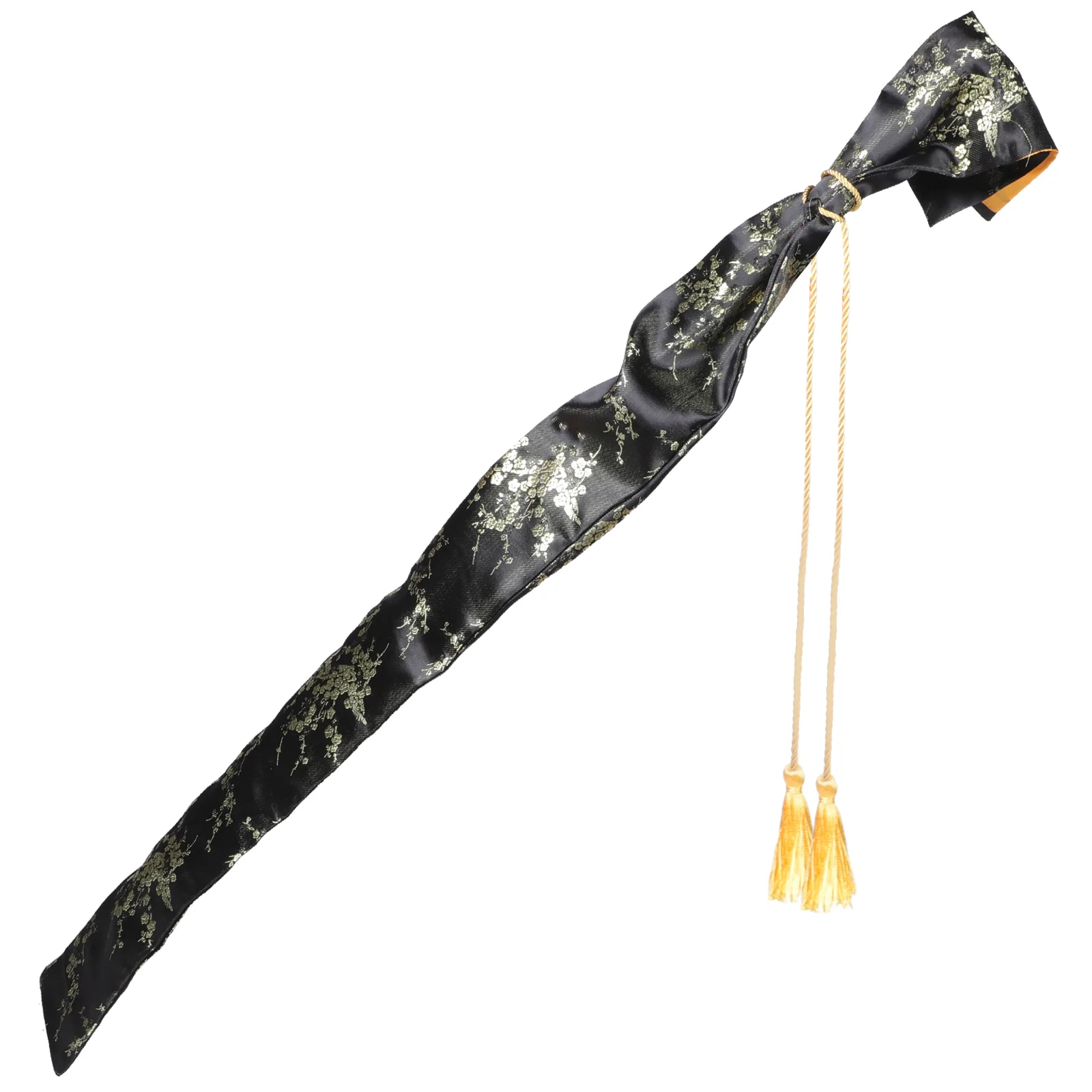 Japanese Sword Receive Bag Outdoor with Tassel Tai-Chi Swords Carrying Silk Suitcase Suitcases