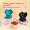 Nouvelle gamelle pour chat avec longues oreilles et pieds hauts, gamelle pour chat et chien avec protection du cou et anti-basculement, gamelle surélevée en plastique pour animaux de compagnie 1 Nouvelle gamelle pour chat avec longues oreilles et pieds hauts, gamelle pour chat et chien avec protection du cou et anti-basculement, gamelle surélevée en plastique pour animaux de compagnie 1