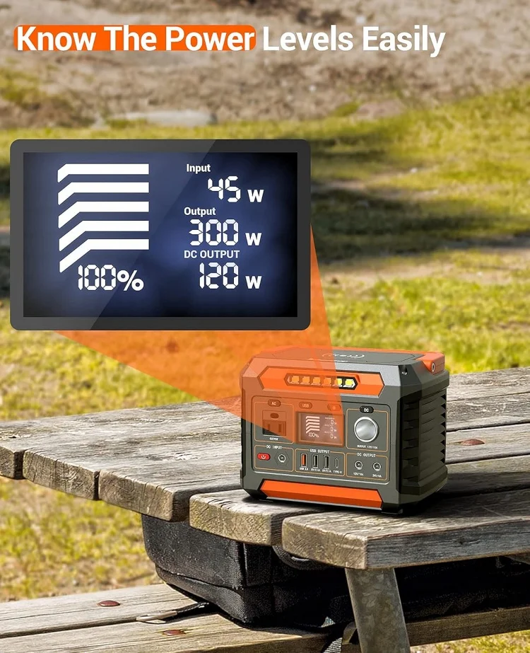 180W-700W Household Solar Energy Storage System 48V 200Ah Lithium Battery Portable Outdoor Emergency Generator view 6