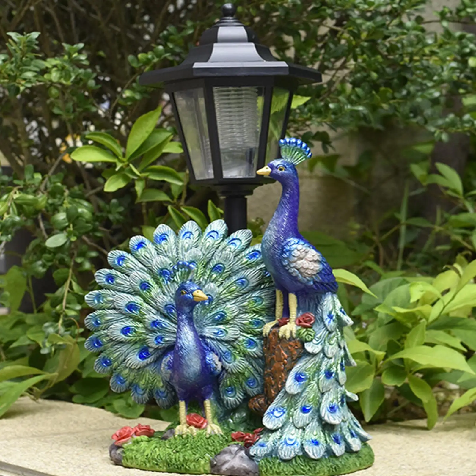 

Солнечная садовая скульптура-фонарь в виде птицы из смолы для двора, сада, газона, парка, дорожек, патио, балкона, улицы, весеннего декора