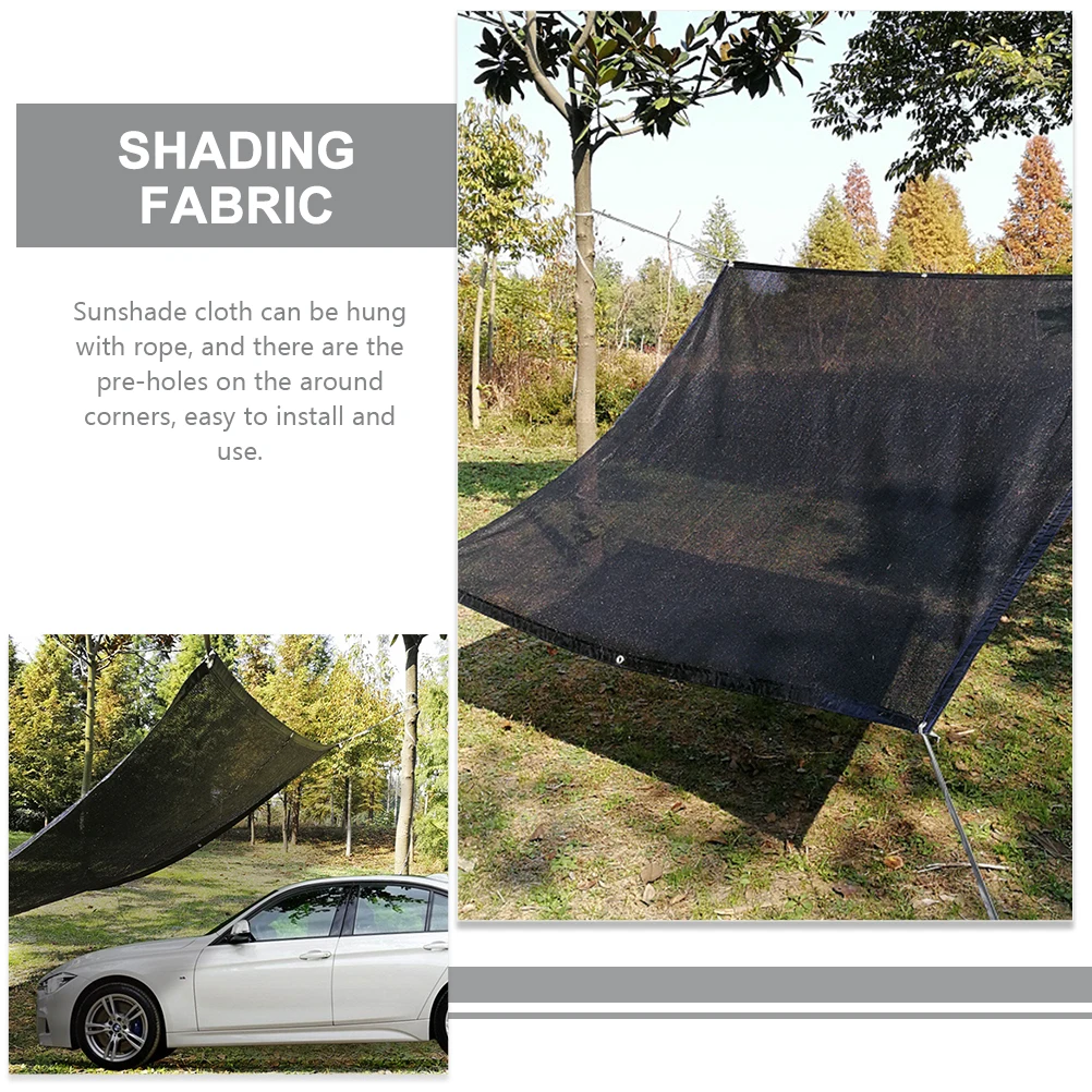 

Shade Cloth 3m x 3m Sun Blocking Net for Balcony Roof Garden Privacy Screen Heat Resistant Plant Shade Cover Sunshade Cloth