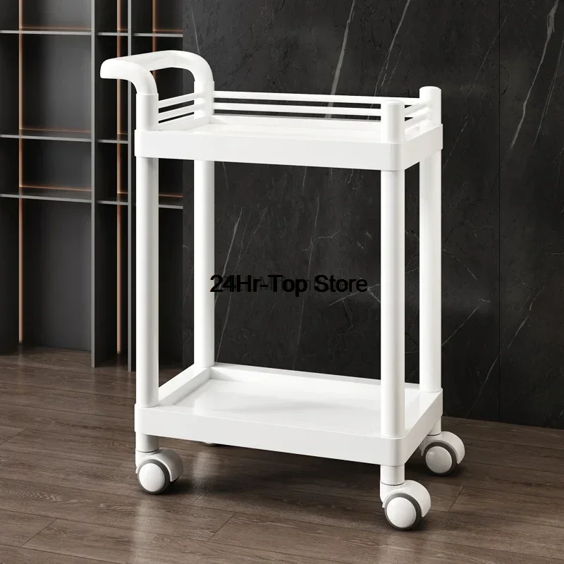 

Storage Rolling Salon Trolley Cosmetic Cart Utility Tool Salon Trolley Beauty Hair Carrito Auxiliar Salon Furniture BL50ST