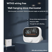 AB41-Tuya Wifi Smart Home Wireless Thermostat RF Battery Gas Boiler Water Heating Digital Temperature Controller