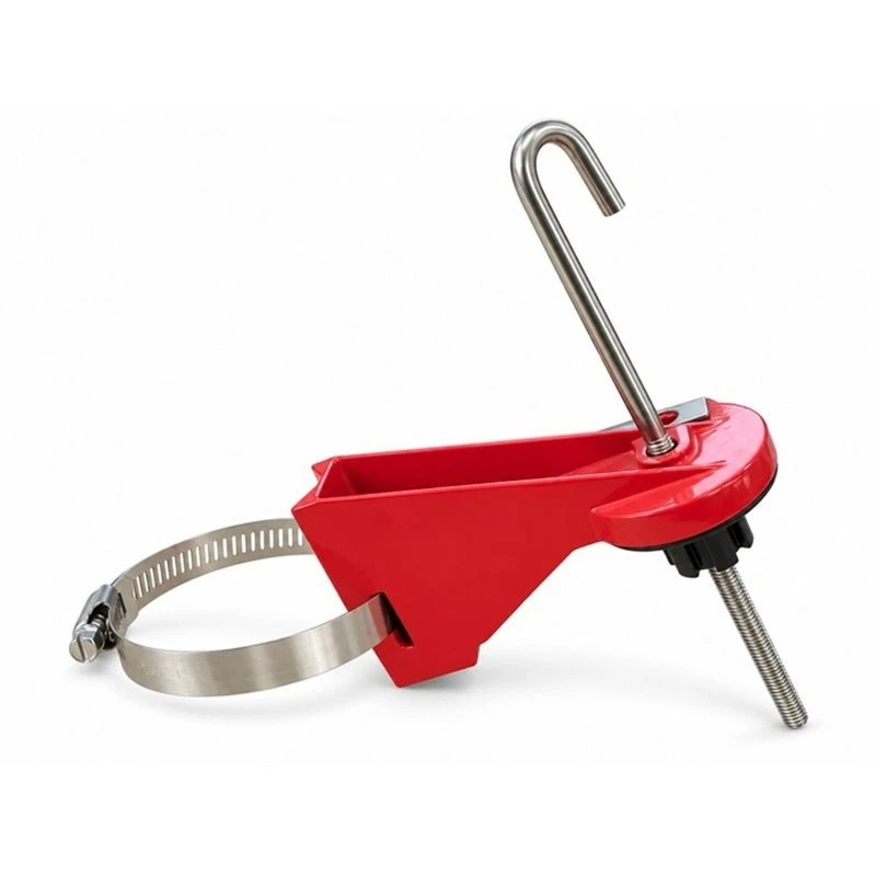 PZHI-Adjustable Ball Valve Lockout Device For Industrial Pipe Systems- High Quality Zinc Alloy, Out Tag Out Gate Valve Lock 1PC