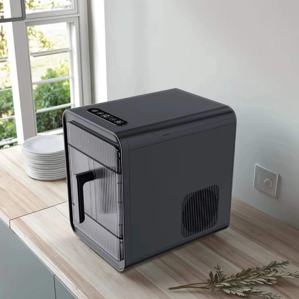 Asas vendendo mini máquina de fazer gelo portátil bancada fabricante de máquina de fazer gelo para festa casa hotel escritório