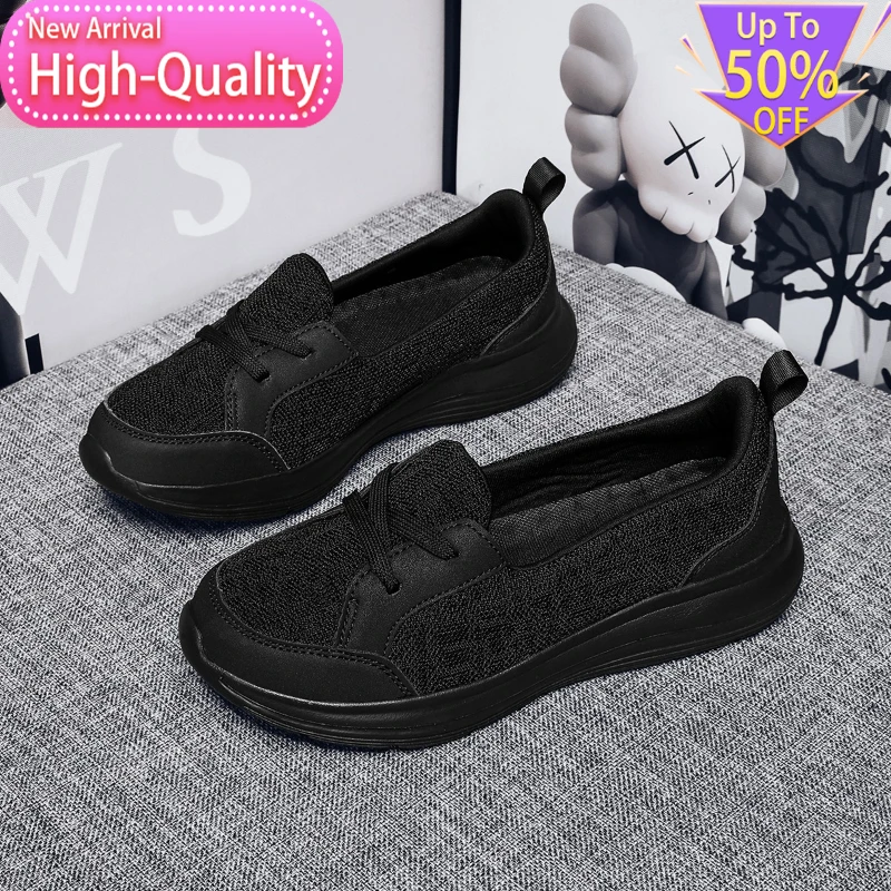 New Summer Durable and Breathable Womens Sports Shoes Lightweight and Soft Balance Running Shoes Comfortable Daily Walking Shoes