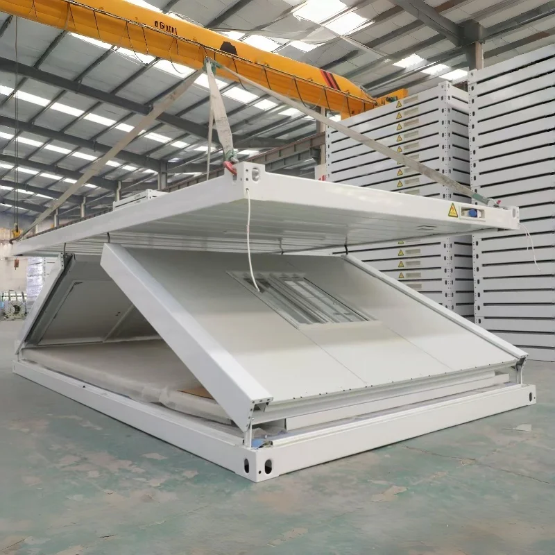Folding Container House Prefab Modular Mobile Quick Assembly Flat Pack Portable Home
