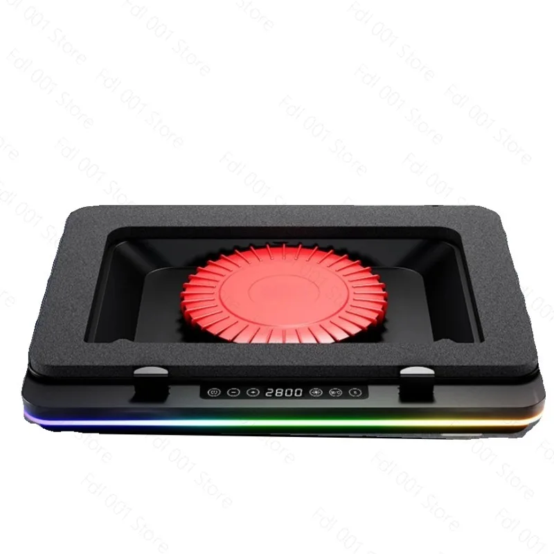 Pressurized air type notebook radiator air-cooled fan supports dust-proof base bracket