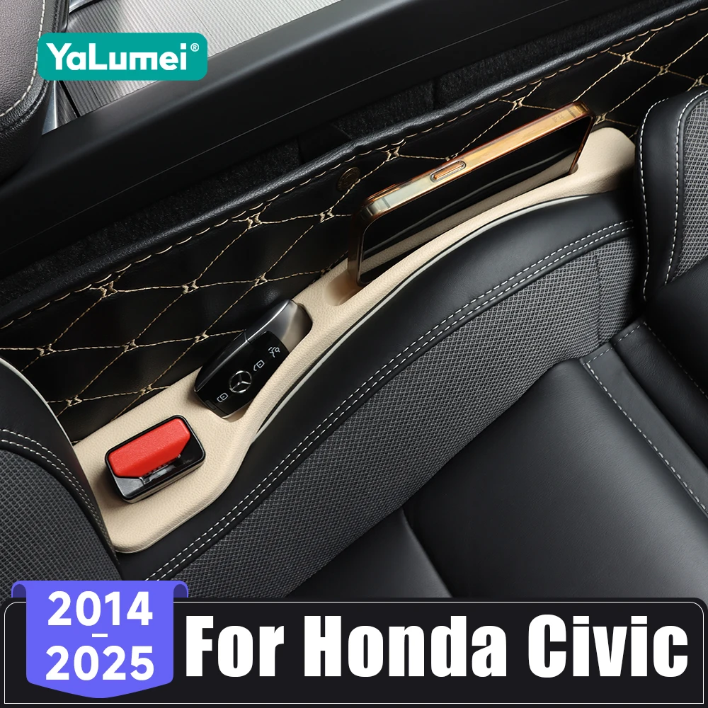 For Honda Civic 10th 11th Gen 2014-2019 2020 2021 2022 2023 2024 2025 Car Seat Gap Storage Leak Proof Filler Strip Sealing Strip