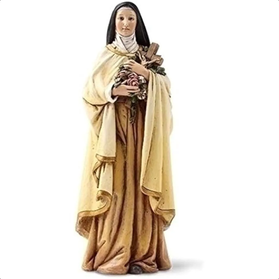 

Joseph's Studio by Roman Renaissance Collection 6.25" H ST Therese Figure Home Décor Devout Gift Prayerful Inspiration 3x2x6