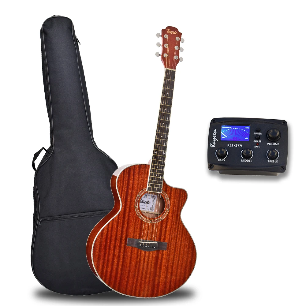 Factory Professional 40 Inch High Quality Electric Acoustic Guitar