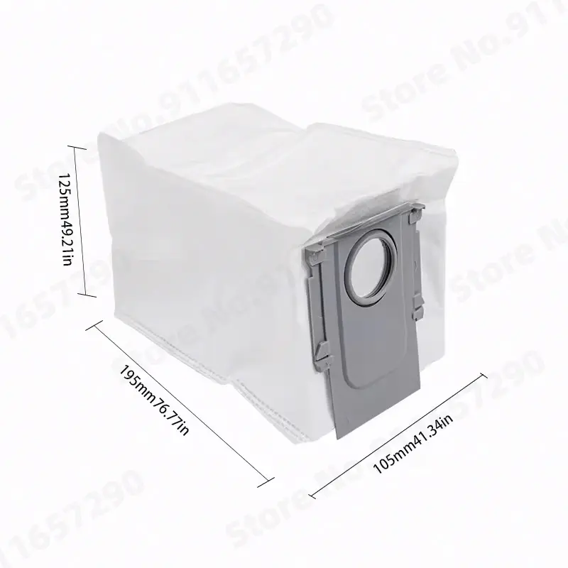 Roborock Qrevo Master / Qrevo Slim Robot Vacuums Cleaner Accessory Main Side Brush Hepa Filter Mop Cloths Dust Bag Spare Part - 4