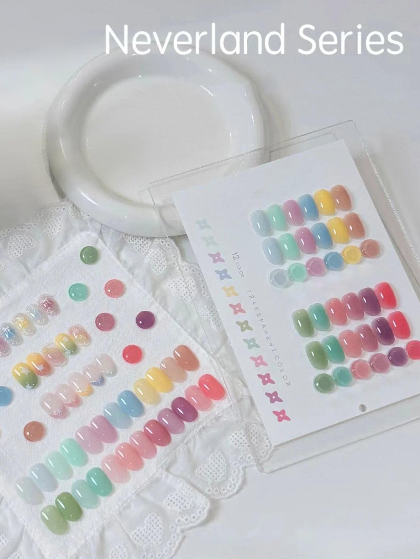 MeC 1-12pcs 12ml Gel de Uñas Efecto Dopamina, Colores Populares, Curado UV LED, Regalo para Mujer, Kit DIY para Salón de Uñas