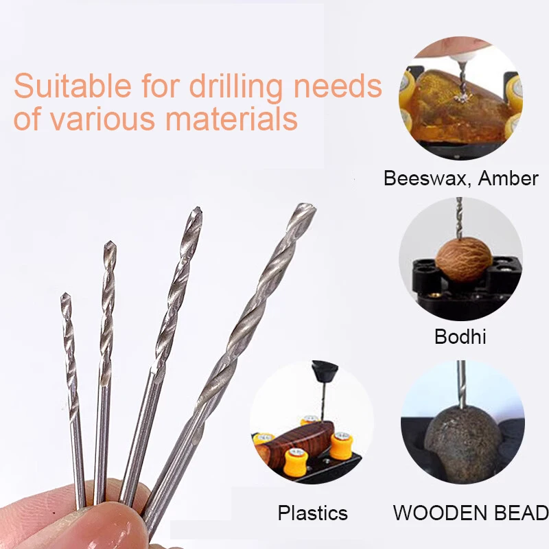 1/5/10/20 قطعة 0.5-4.0 مللي متر HSS تويست مجموعة لقمة مثقاب ل دريمل أداة دوارة مستقيم عرقوب مجموعة لقمة مثقاب صغيرة أدوات يدوية