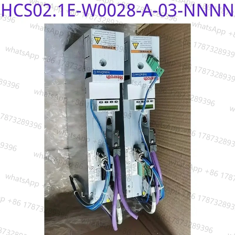 

Second hand drive HCS02.1E-W0028-A-03-NNN functional test OK