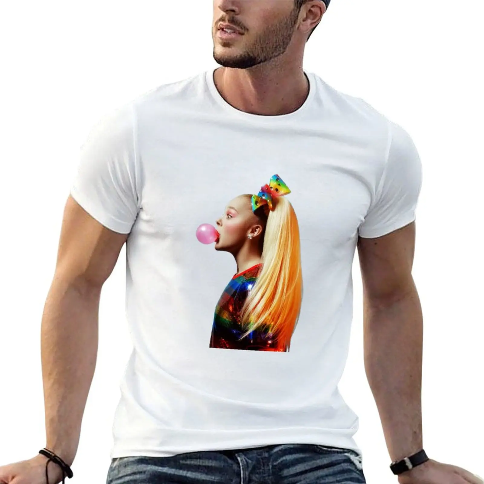 

Jojo Siwa T-Shirt man t shirt cotton high quality t shirt man casual T-Shirt