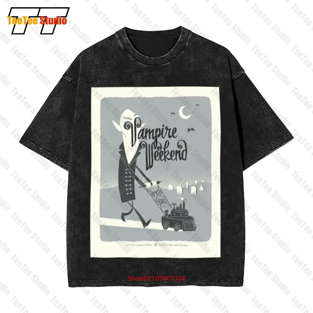 Vampire Weekend Tour Chicago April 6 2019 Reprint Vintage Unisex T-Shirt MCO4
