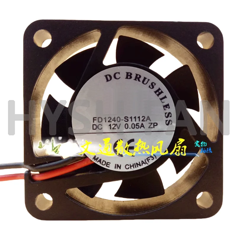 FD1240-S1112A kipas Inverter DC 12V 0,05 A 4cm