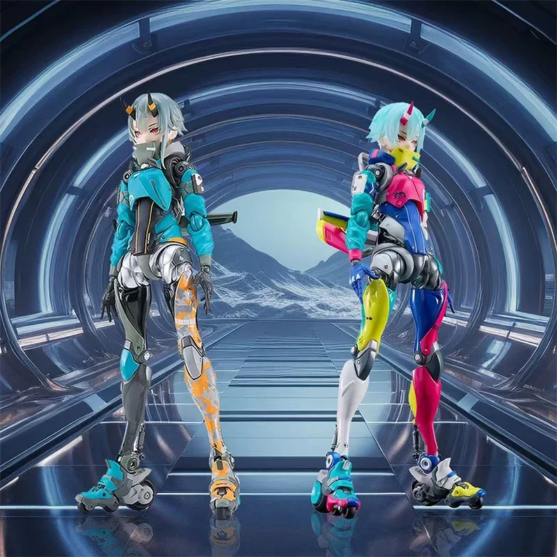 

Max Factory Shojo Hatsudoki Motored Cyborg Runner SSX 155 Psychedelic Rush Downtown Trek Action Figures Anime Model Toy in Stock
