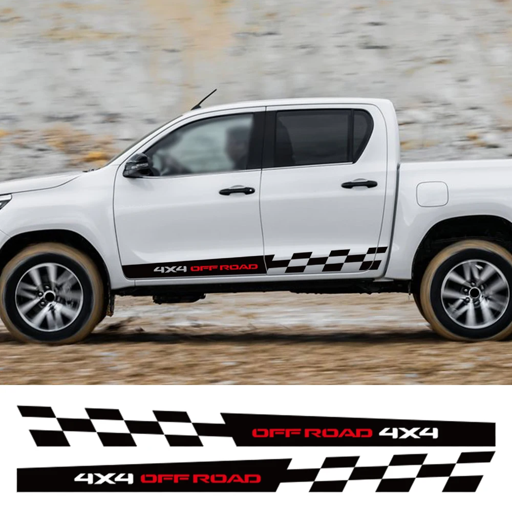 

Car Sticker for Toyota Hilux Revo Vigo Rocco SR5 SR MK8 4X4 Racing Sport Decor Decal Vinyl Film Cover Auto Tuning Accessories
