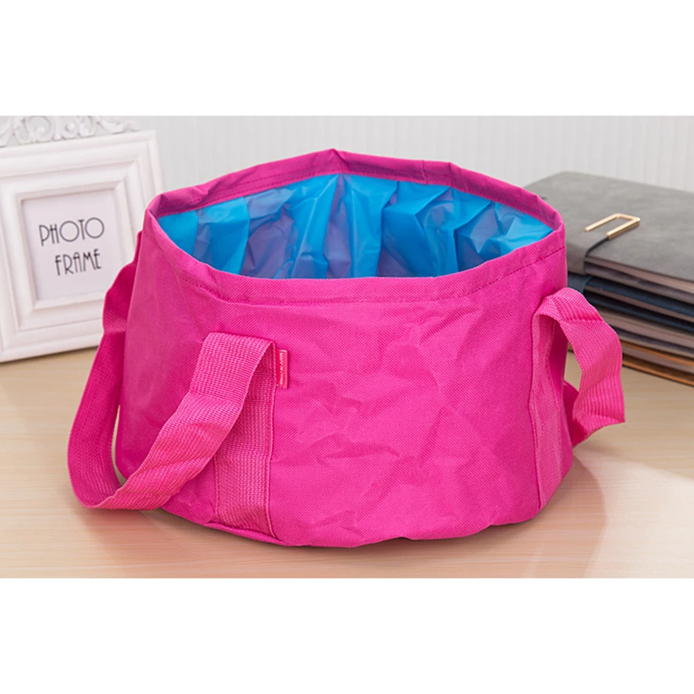 

15L Portable Foldable Water Basin Camping Bucket Lightweight Container for Travel Picnic Fishing Hiking Foot Care