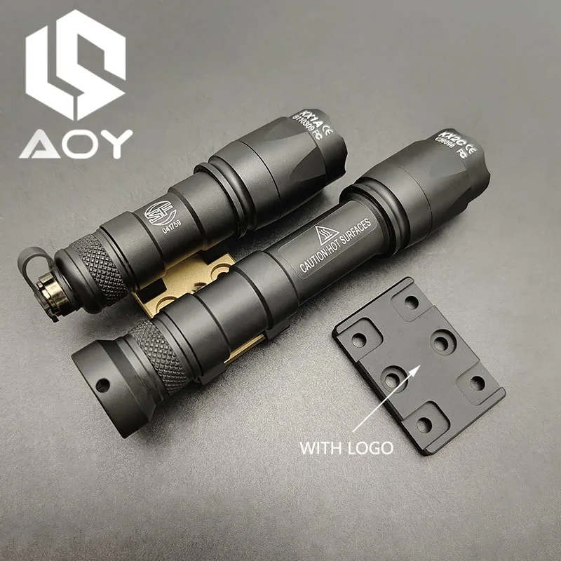 

NEW MLOK Two-Sided Scout Light Mount For SF M600 M300 Weapon Flashlight Outdoor Hunting Airsoft Side By Side Spotlight Base