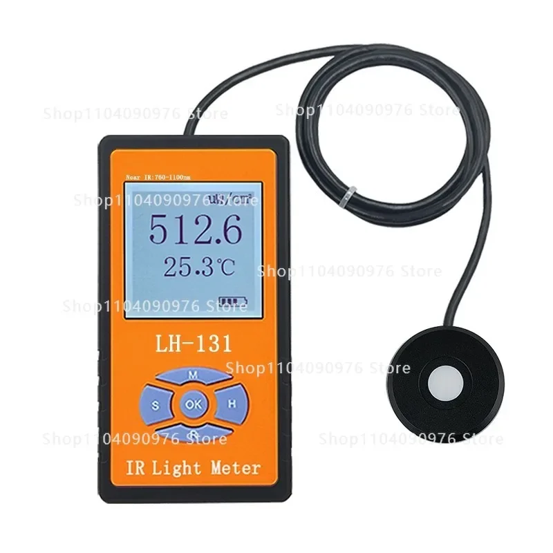 Infrared Irradiometer LH131 Infrared Optical Power Meter LED Light Intensity LH129 Illumination Meter Measurement
