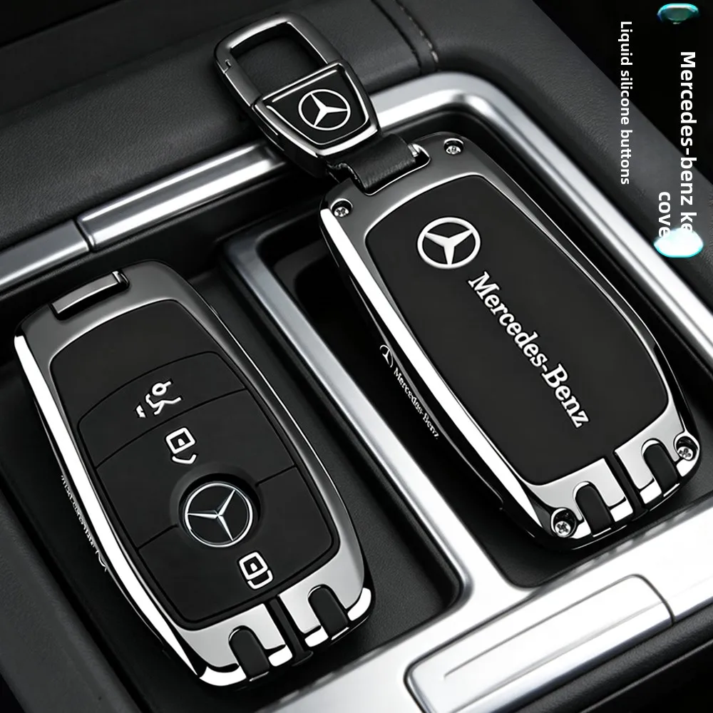 New Mercedes Benz GLC300L Keycase 26 New E-Class E300L Male C260L Special C200 Car Premium Shell Buckle