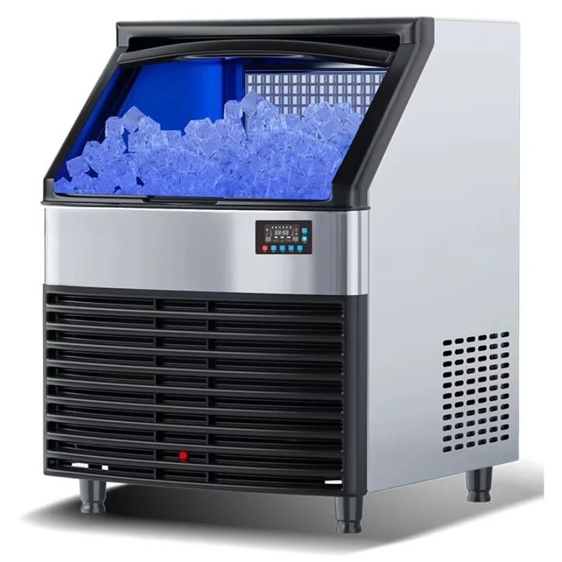 

Factory Stainless Steel Commercial Ice Maker with Storage Auto Cleaning Commercial ICE Maker Machine