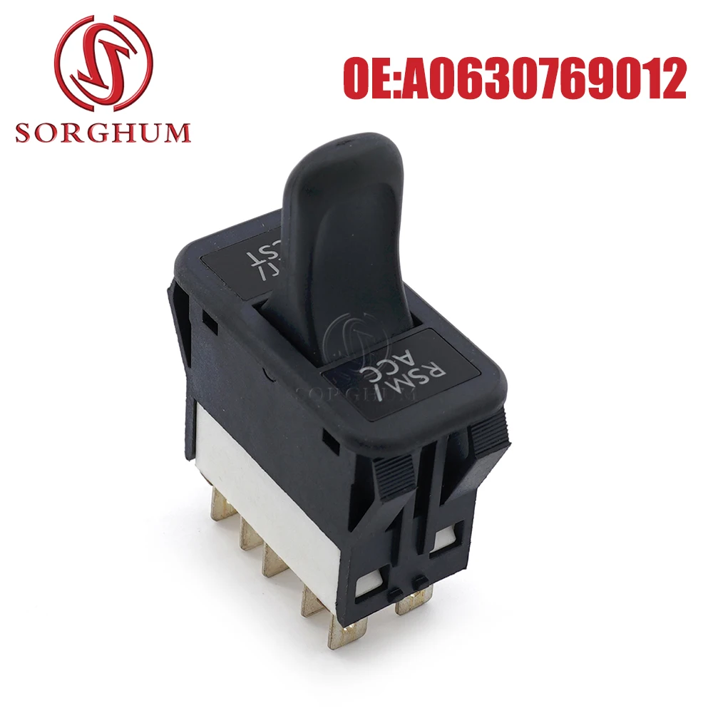 Interruptor de Control de crucero SORGHUM Freightliner, botón A0630769012 para 2001-2015 Century Class Columbia, interruptor de Control de velocidad de crucero