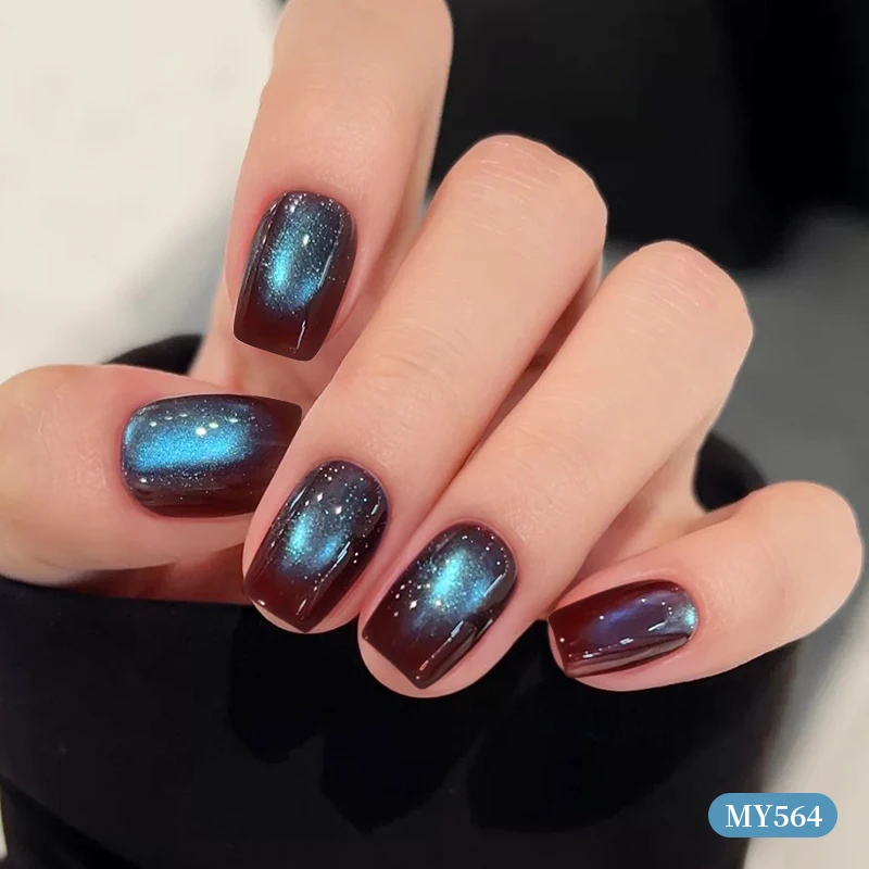 BORN PRETTY 10ml Cat Magnetic Gel Polish Bruin Koffie Rood Zwart Paars Kleur Soak Off UV LED Glass Bead Cat Magnet Nagelgel voor