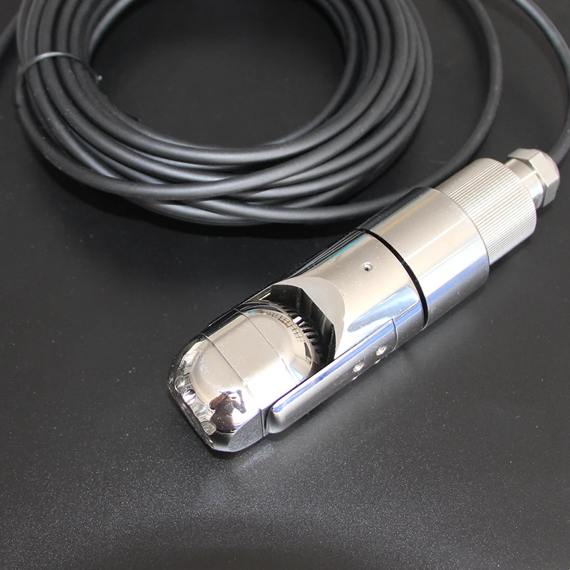 5MP IP68 مقاوم للماء 360 PTZ عموم أنبوبة إمالة المجاري مدخنة CCTV كاميرا فحص الأمن مع تسجيل واي فاي 10.1 بوصة