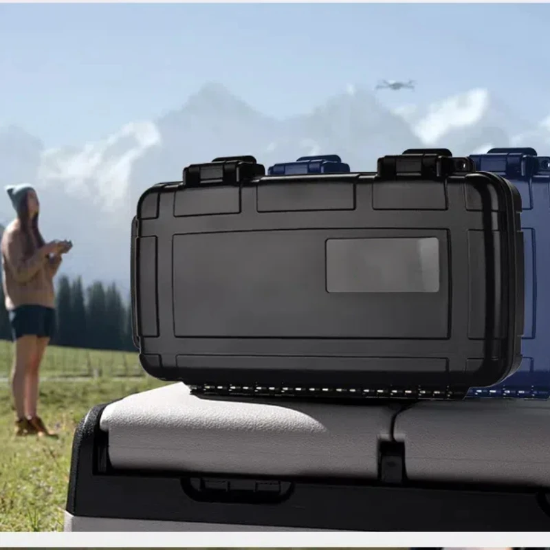 Portable Instrument  Plastic Box Small Size Drop-resistant Jewelry Box Waterproof Hard Case Hardware Storage Special Toolbox